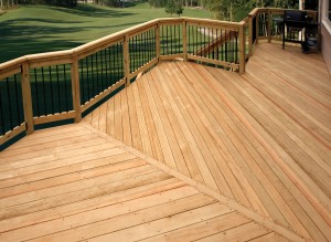 wood deck