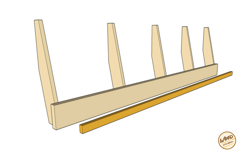 Southern Yellow Pine Porch Bed Swing from Wood. It