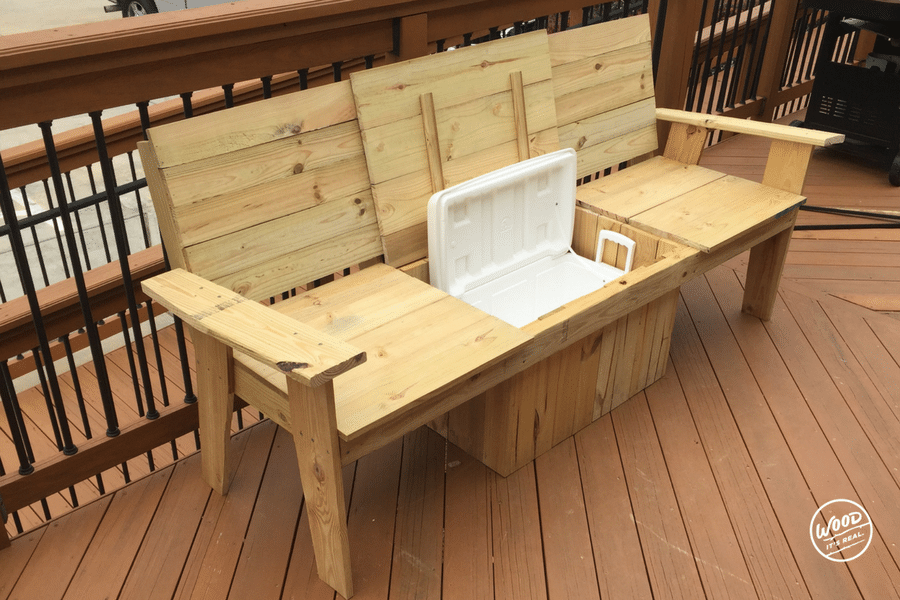 Build It: The Most Amazing Cooler Bench Ever Wood. It's ...