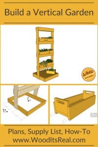 Mix and Match Vertical Garden Plans from Wood. It's Real.