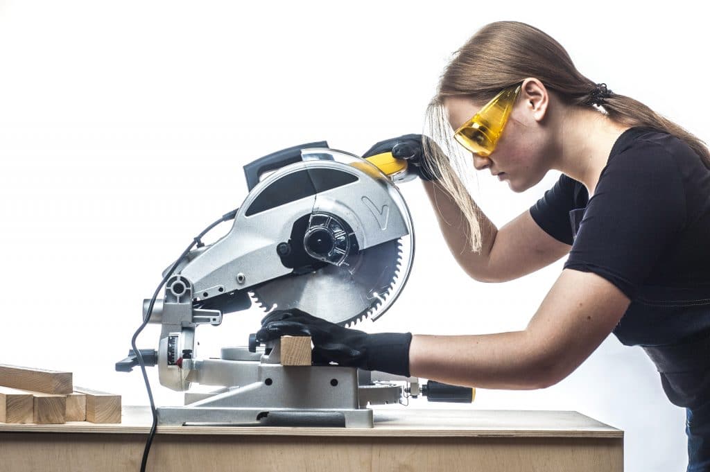 miter saw shutterstock