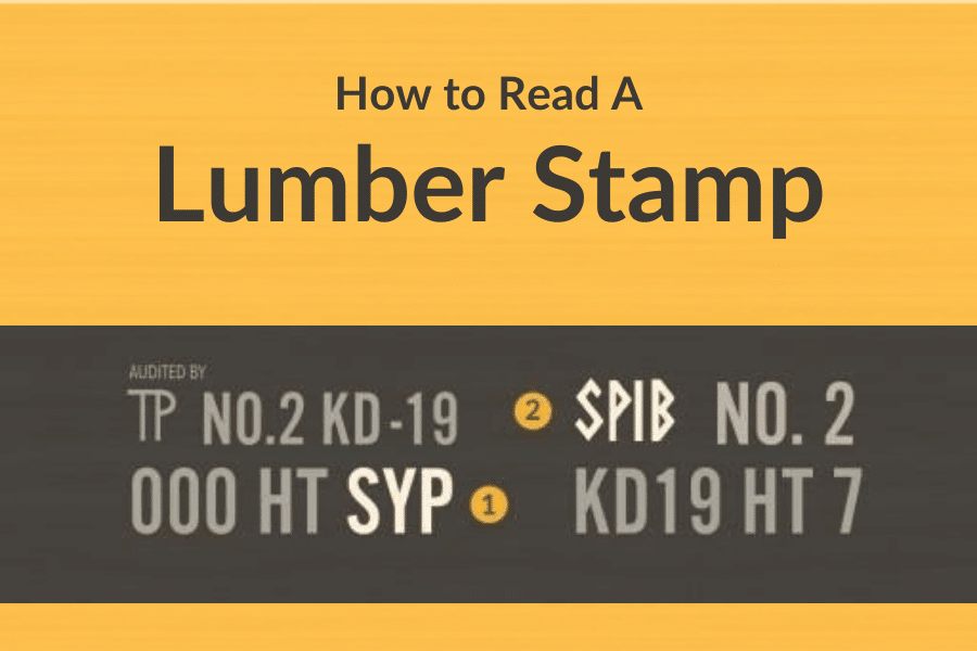 How to Read a Lumber Stamp