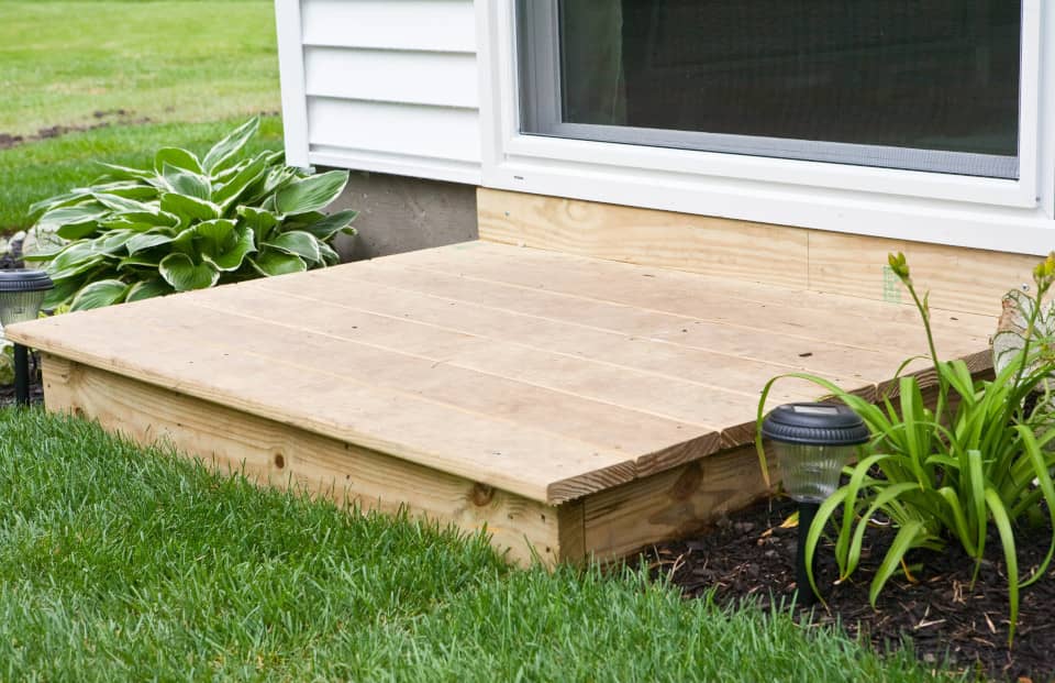 Raised garden bed with pressure treated Southern Yellow Pine - Wood. It's Real.