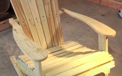 How to Build a Rocking Adirondack Chair